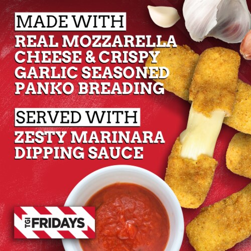 TGIF Mozzarella Sticks Frozen Snacks With Marinara Sauce 11 Oz Fry s 