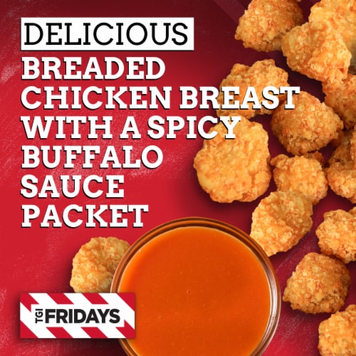 TGIF Buffalo Style Boneless Chicken Bites Frozen Snacks Perspective: back