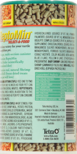 Tetra ReptoMin® Select-A-Food Reptile Food Perspective: back