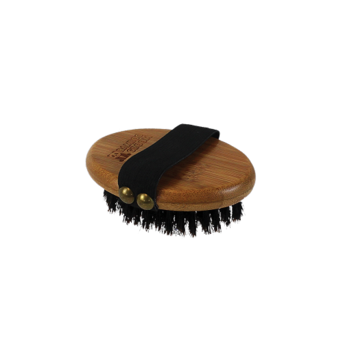 Palm Brush with Boar Bristles Perspective: back