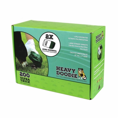 2-Ply Waste Bag  Dispenser Box/200 count Perspective: back