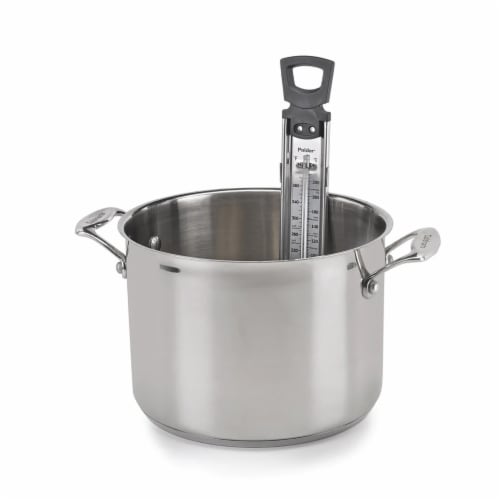 Polder® Candy and Deep Fry Cooking Thermometer Perspective: back