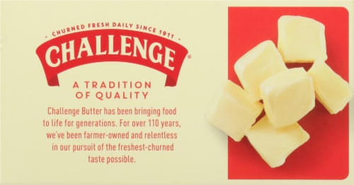 Challenge® Salted Butter Sticks Perspective: back