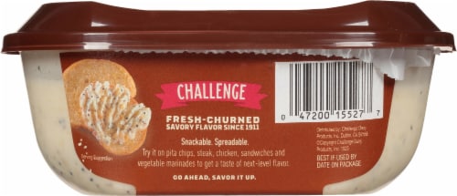 Challenge Everything Seasoned Snack Spread Butter Perspective: back