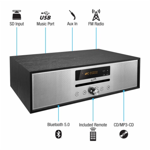 iLive Bluetooth Home Music System Perspective: back