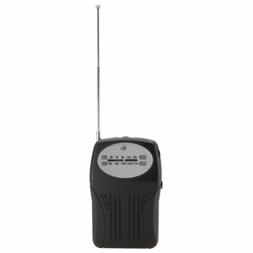 GPX R116B Compact Radio Perspective: back