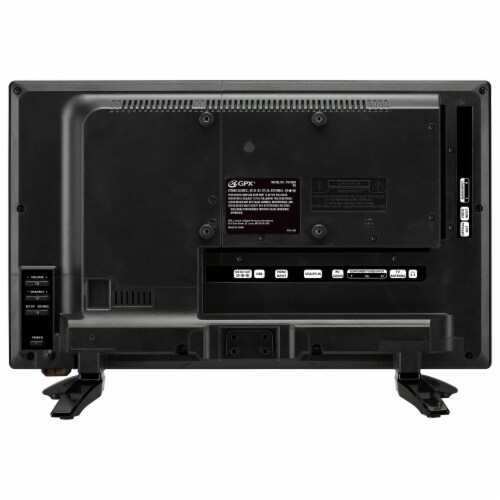 GPX HD LED 19 Inch Television Perspective: back