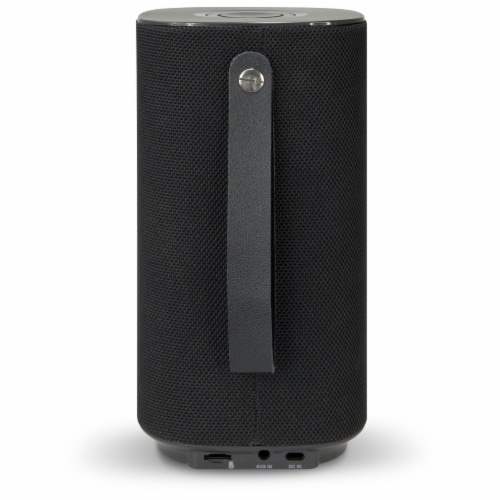 iLive Wireless Fabric Speaker - Black Perspective: back