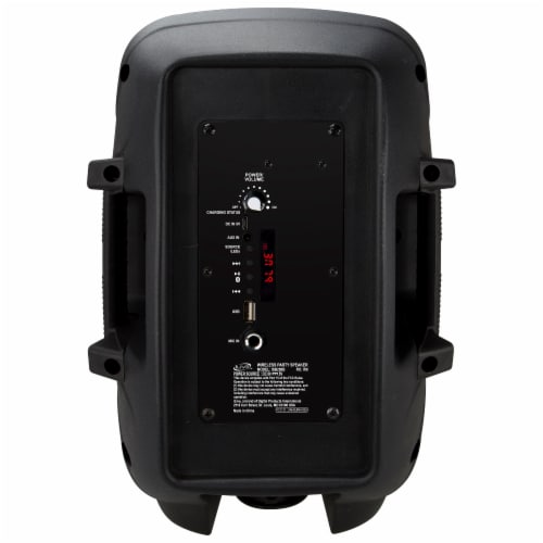 iLive Wireless Tailgate Speaker - Black Perspective: back