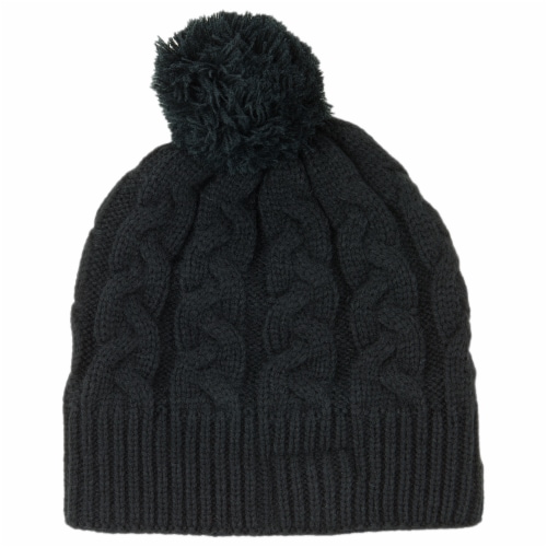 iLive Wireless Music Bluetooth Knit Beanie - Black Perspective: back