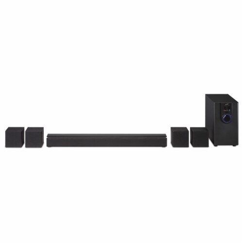 iLive 5.1 Home Theater Surround Speaker System Perspective: back