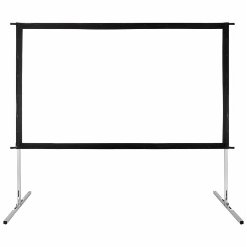 GPX PJS709 Indoor/Outdoor Projection Screen Perspective: back