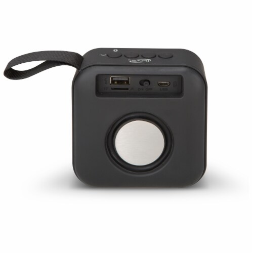 iLive KIT220BDL Bluetooth Bundle with Headphones Earbuds and Speaker - Black Perspective: back