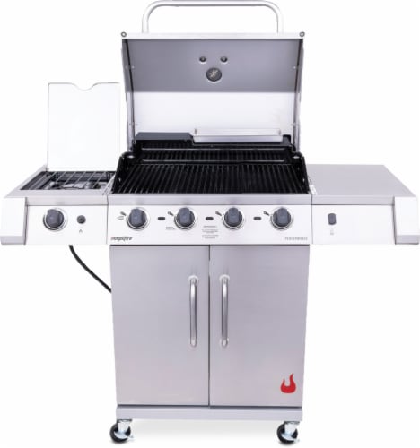 Char-Broil® TRU-Infrared 4-Burner Gas Grill Perspective: back