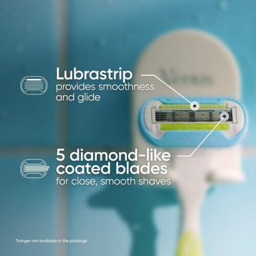 Gillette Venus Extra Smooth Women's Razor Blade Refills Cartridges Perspective: back