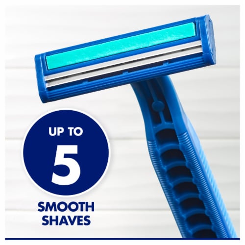 Gillette Sensor2 Plus Men's Disposable Razors Perspective: back
