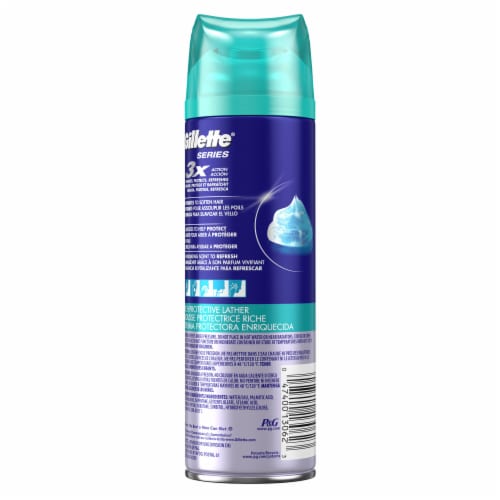 Gillette Series Protection Shave Gel Perspective: back