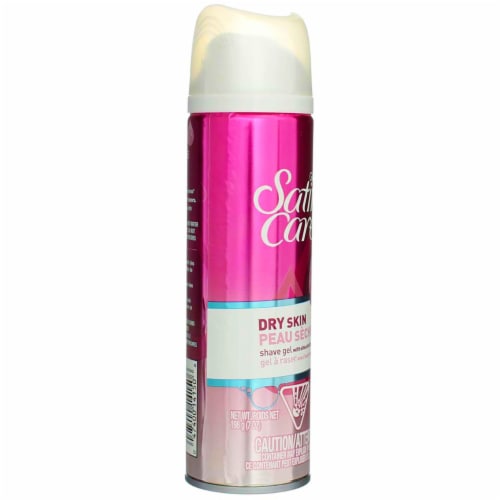 Gillette Satin Care Women's Dry Skin Shave Gel Perspective: back