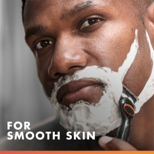 Gillette Fusion Men's Ultra Sensitive with Aloe Vera Shave Gel Perspective: back