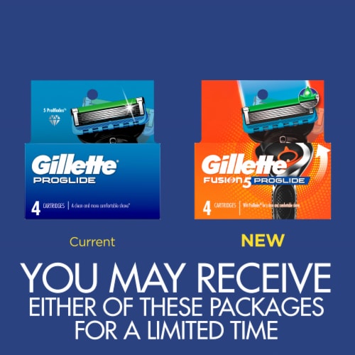 Gillette ProGlide Men's 5-Blade Razor Blades Refills Cartridges Perspective: back