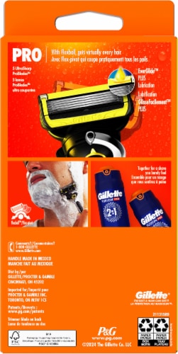 Gillette® Fusion ProShield 5 Men's Razor Perspective: back