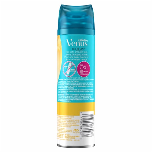 Gillette Venus with Olay UltraMoisture Vanilla Cashmere Shave Gel Perspective: back