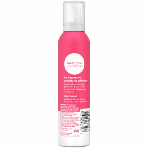 Glee Summer Lily Shave Mousse Perspective: back