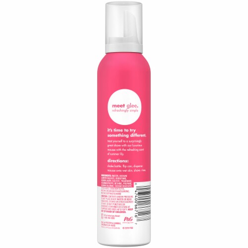 Glee Summer Lily Shave Mousse Perspective: back