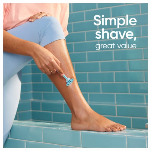 Gillette Simply Venus 2 Disposable Razors Perspective: back