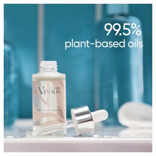 Gillette Venus for Pubic Hair and Skin Softening Oil Perspective: back