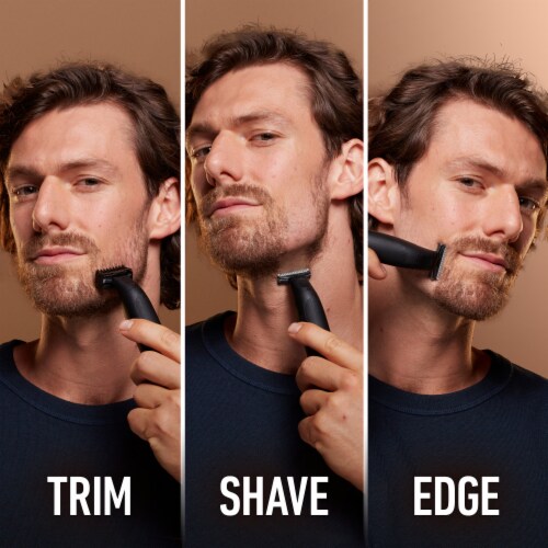 King C. Gillette Men's Cordless All-In-One Styler Beard Styler Perspective: back