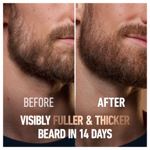 Gillette King C. Gillette Men's Signature Scent Beard Thickener Perspective: back