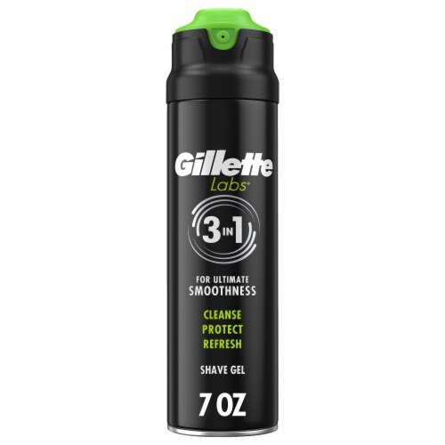 Gillette Labs Rapid Foaming Shave Gel for Men Perspective: back