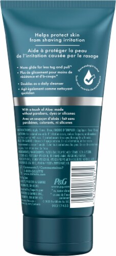 Gillette® Intimate 2-in-1 Groin Shave Cream Cleanser Perspective: back