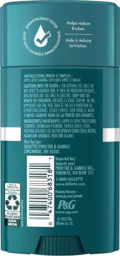Gillette® Intimate Groin Anti-Chafe Stick Perspective: back