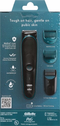 Gillette Intimate Gentle & Easy Pubic Hair Trimmer Perspective: back