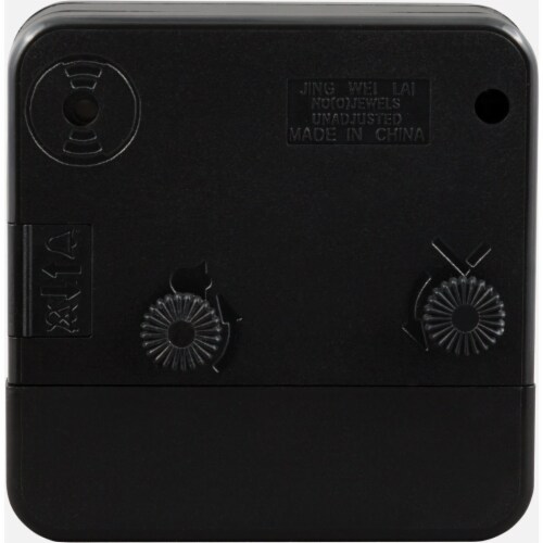 La Crosse Technology Equity Quartz Analog Travel Alarm Clock 20078 Perspective: back