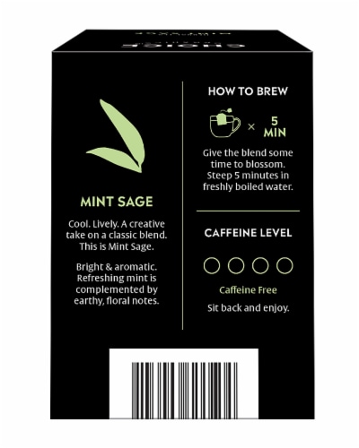 Choice Organics Mint Sage Perspective: back
