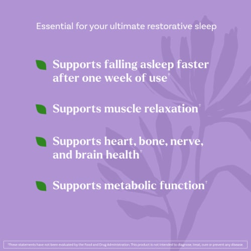 Natrol® Sleep and Restore Melatonin-Free Perspective: back