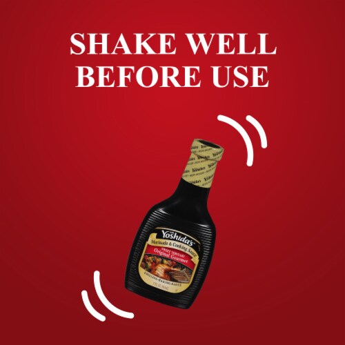 Mr. Yoshida's Original Gourmet Sweet Teriyaki Marinade & Cooking Sauce Perspective: back