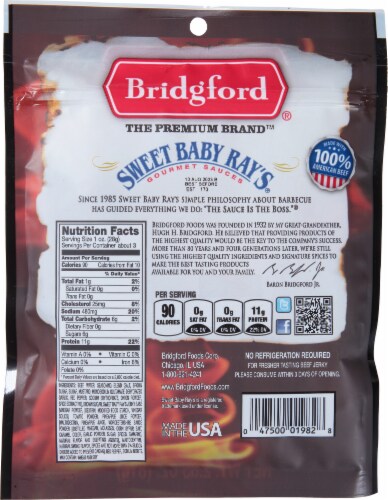 Bridgford® Sweet ‘N Spicy Beef Jerky