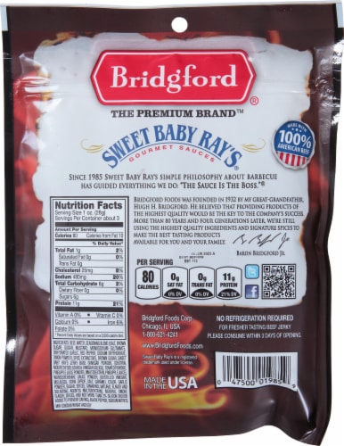 Bridgford clearance beef jerky