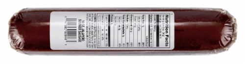 Bridgford® Jalapeno Summer Sausage Case Perspective: back