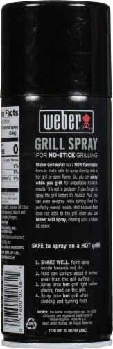 Weber No-Stick Grill Spray, 6 oz - Harris Teeter