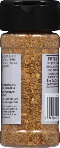 Weber® Beer Can Chicken Seasoning Perspective: back