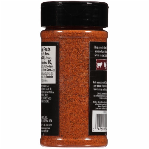 Weber® Kansas City BBQ Rub Perspective: back