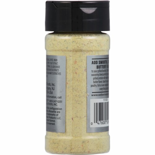 Weber Chophouse Butter Seasoning Perspective: back