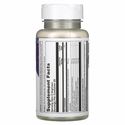 Natural Balance Liver Sense Vegetarian Capsules Perspective: back