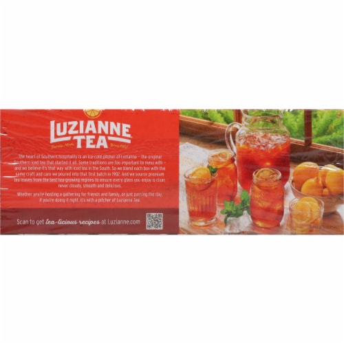 Luzianne® Decaf Iced Tea Bags Perspective: back