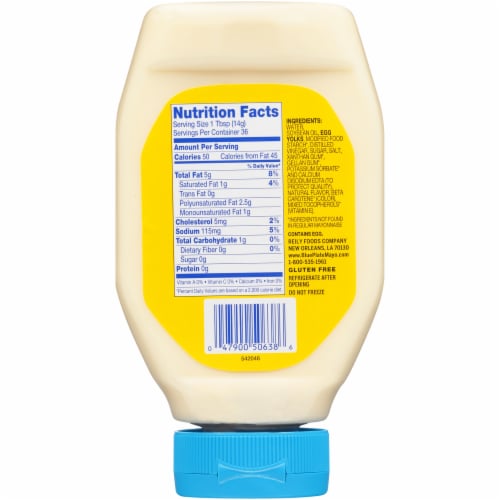 Blue Plate® Light Mayo Perspective: back